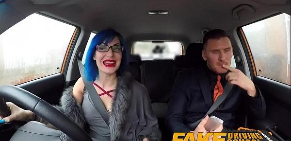  Fake Driving School Anal sex and a facial finish ensures driving test pass